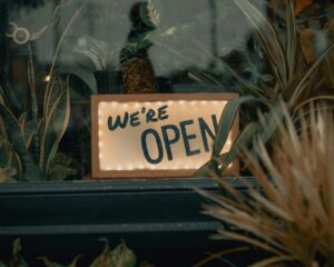 Open Sign